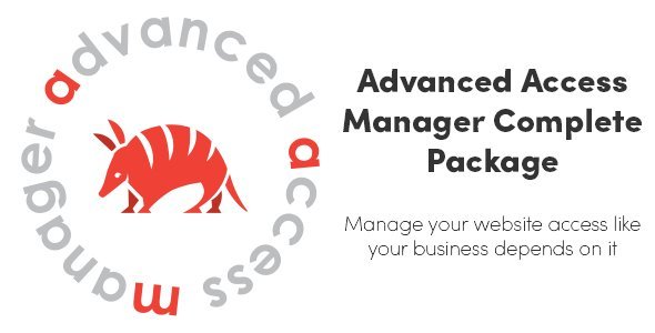 AAM Complete Package - Advanced Access Manager extensions bundle for WordPress access control