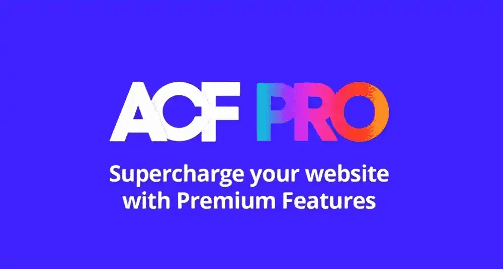 Advanced Custom Fields Pro WordPress plugin interface