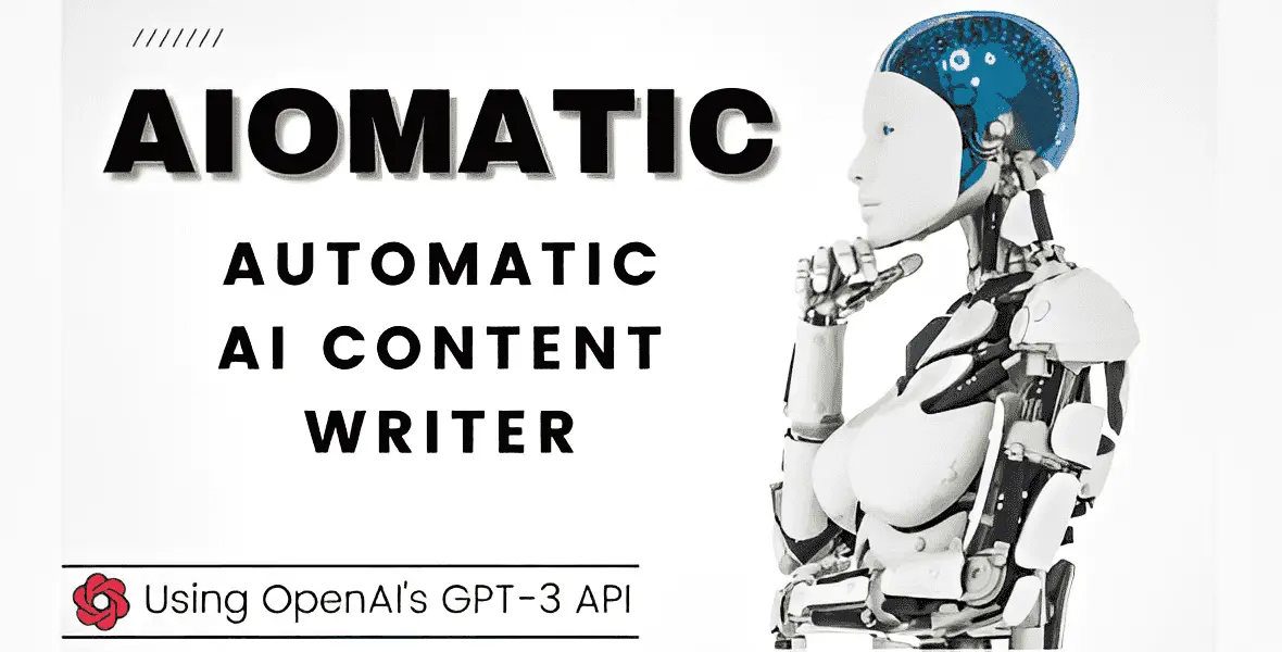 AIomatic WordPress plugin interface for automatic AI content writing