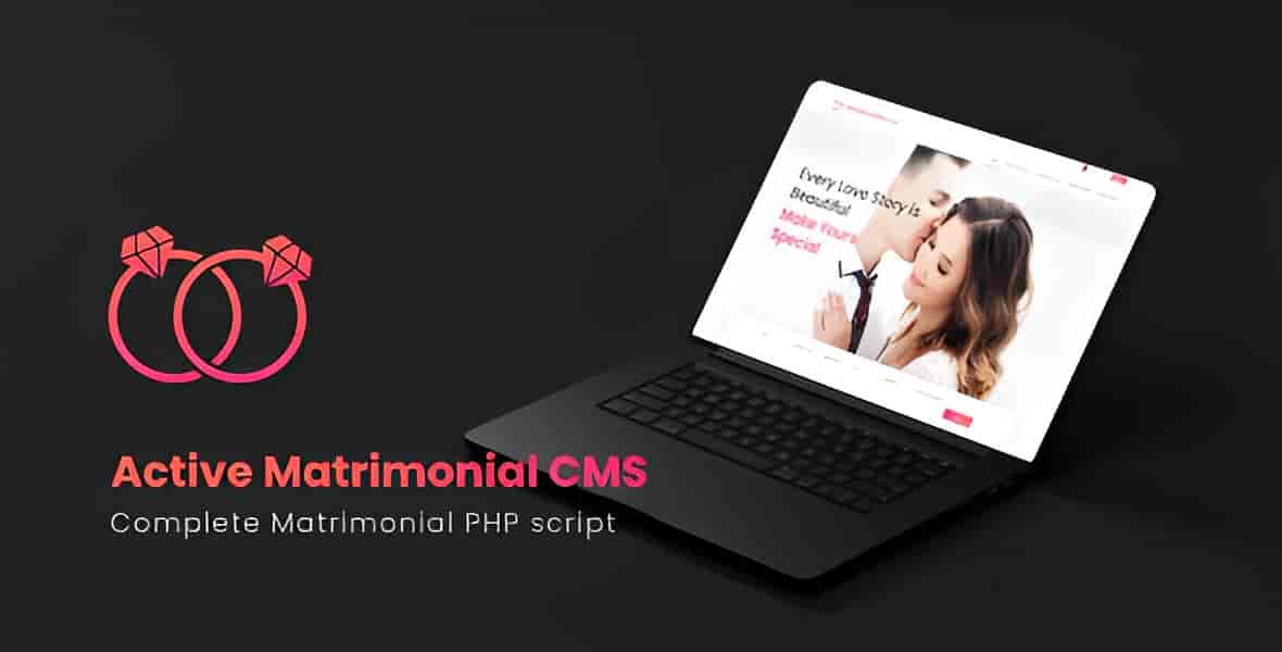 Active Matrimonial CMS PHP Script matrimonial website platform interface