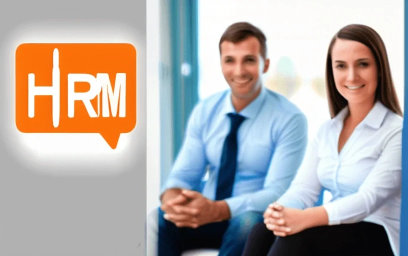Advanced HRM PHP script dashboard showing employee management, scheduling, and reporting interface