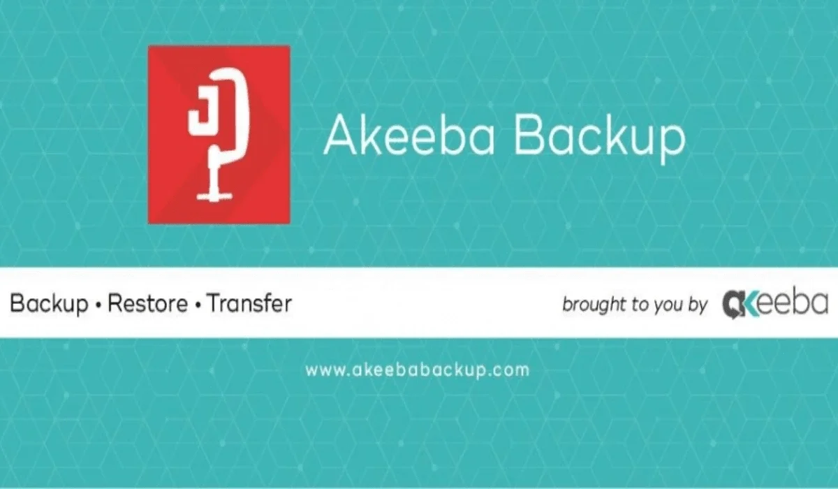 Akeeba Backup Professional WordPress plugin interface showing one-click backup, cloud storage options, and migration tools