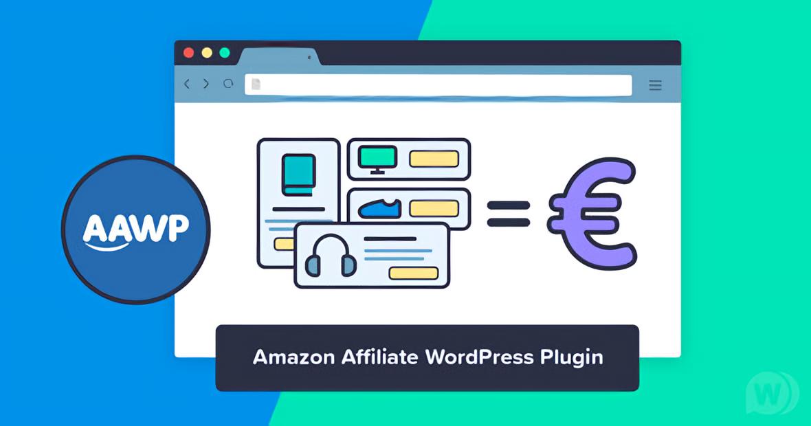 AAWP WordPress plugin dashboard showing product box shortcode builder with live preview