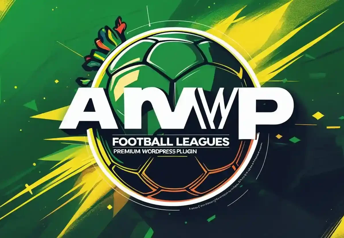 AnWP Football Leagues Premium Plugin dashboard showing football league management features for WordPress