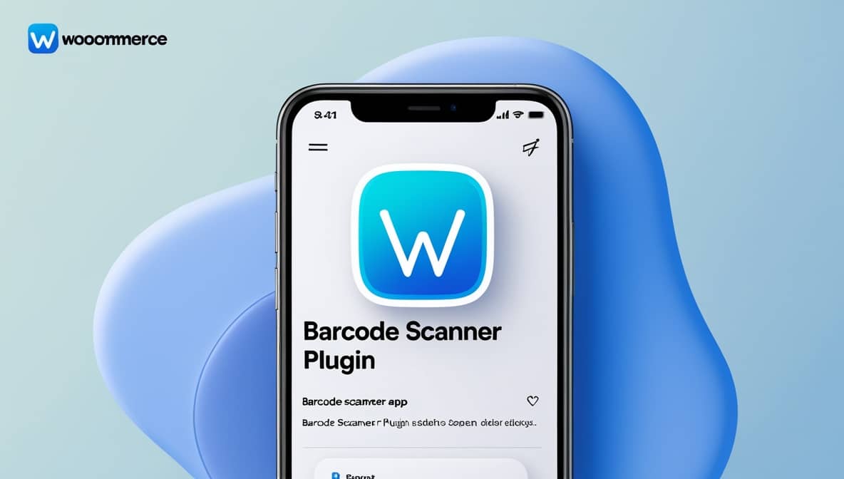 Barcode scanner plugin for WooCommerce interface showing inventory search and order management