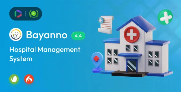 Bayanno hospital management system PHP script dashboard interface