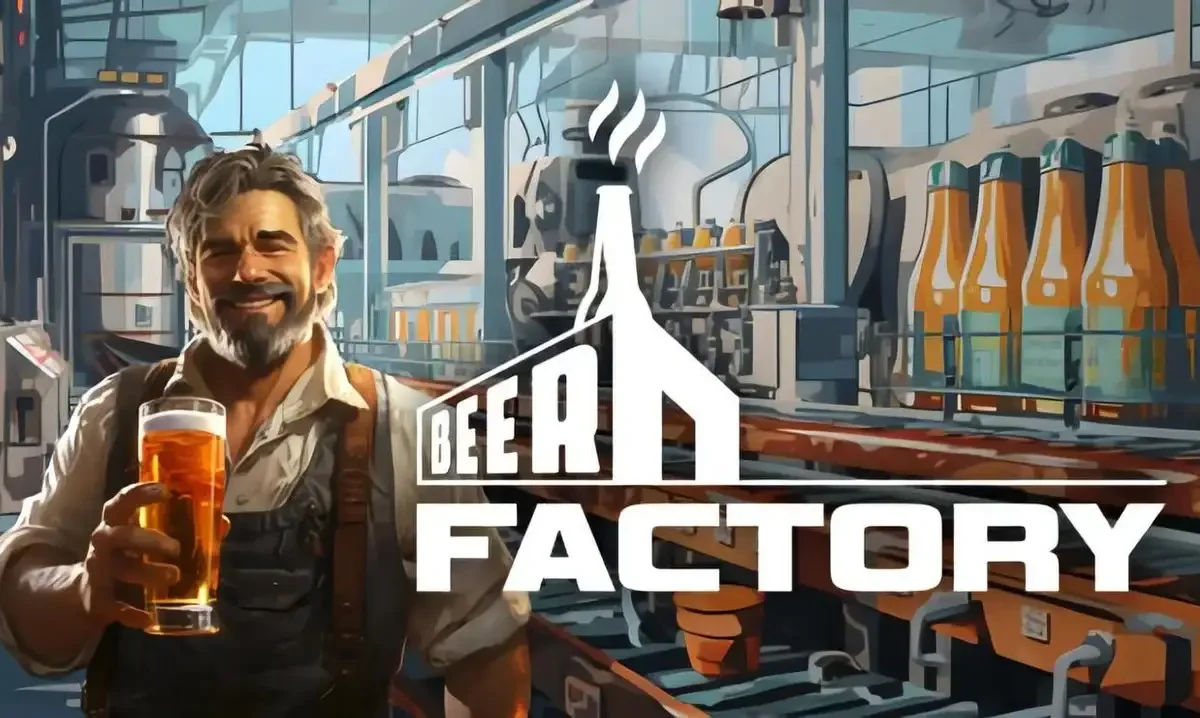 Beer Factory PC game screenshot showing brewery management simulation interface