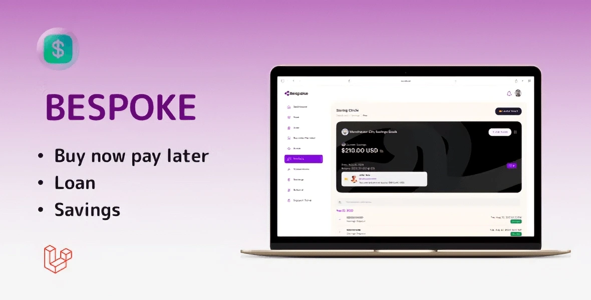 Bespoke BNPL lending platform PHP script dashboard interface
