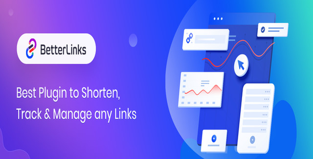 BetterLinks Pro WordPress URL shortener plugin dashboard interface