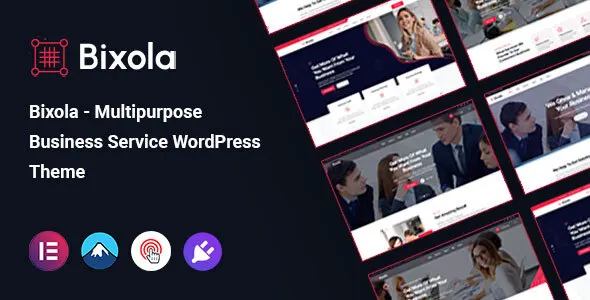 Bixola multipurpose business WordPress theme for corporate websites