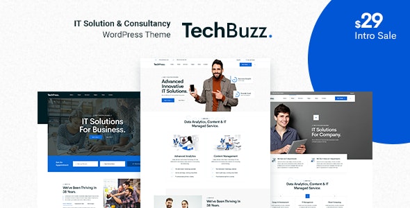 BngTech IT solutions WordPress theme with Elementor PRO homepage designs