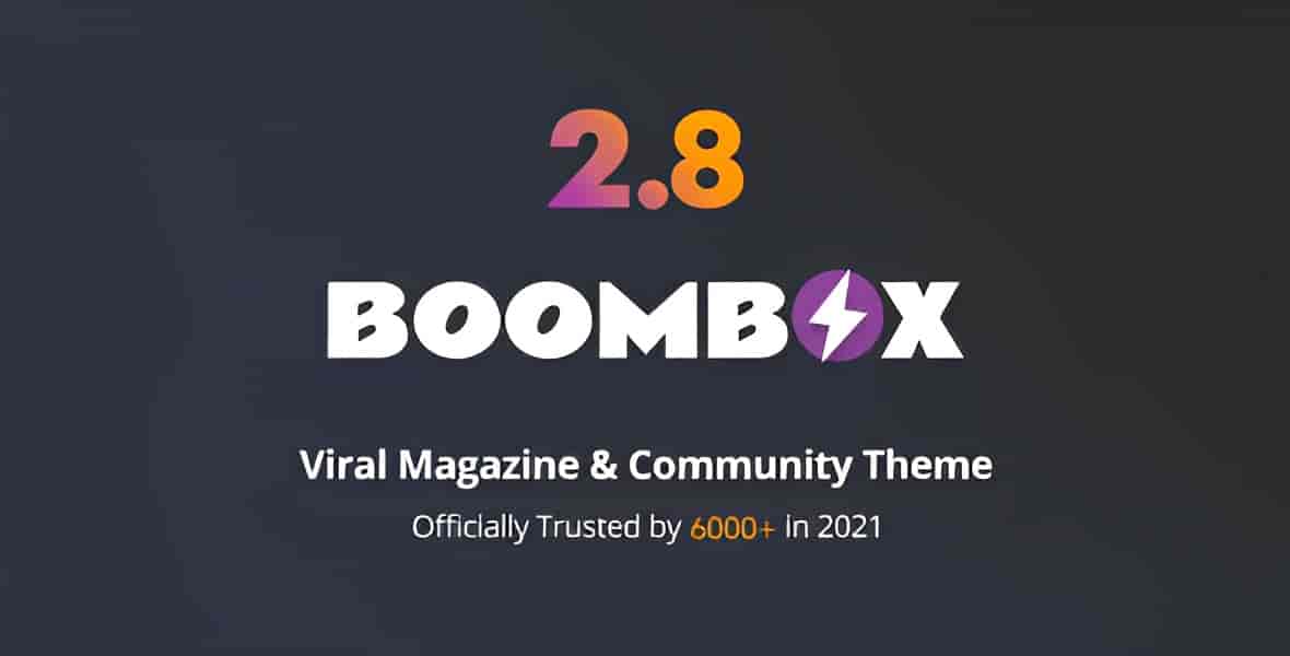 BoomBox viral magazine WordPress theme for bloggers