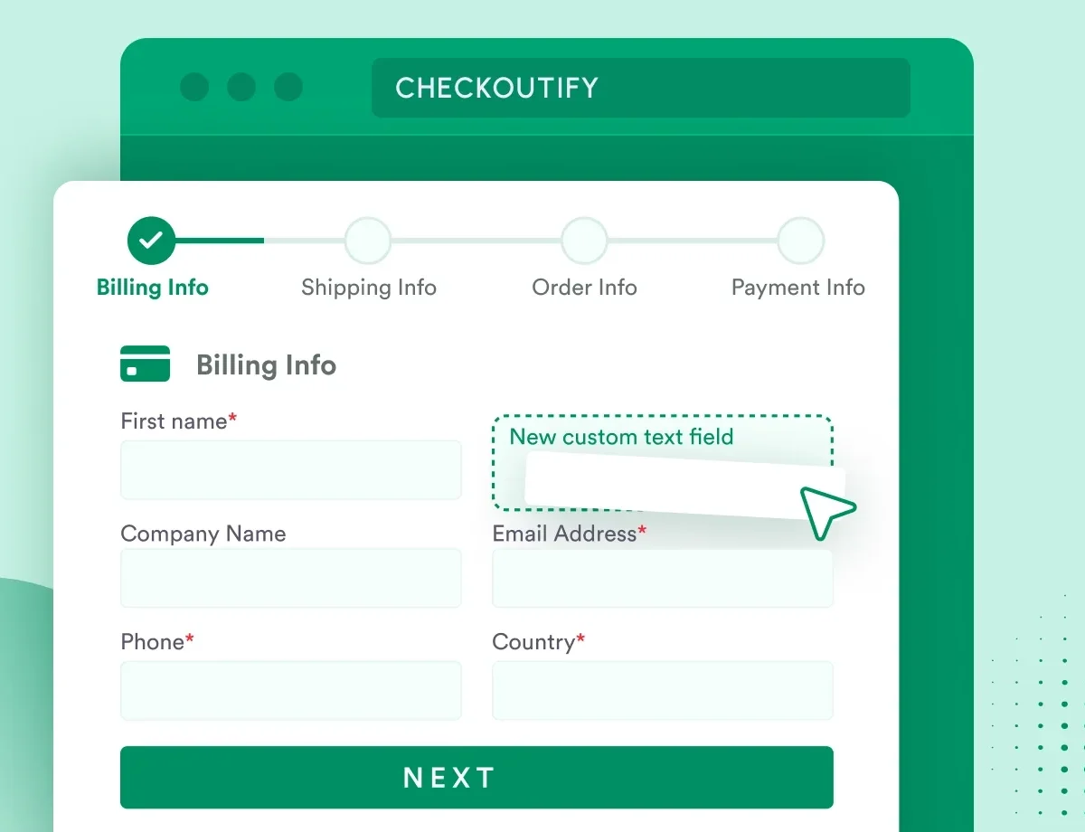Checkoutify WooCommerce checkout editor drag-and-drop interface
