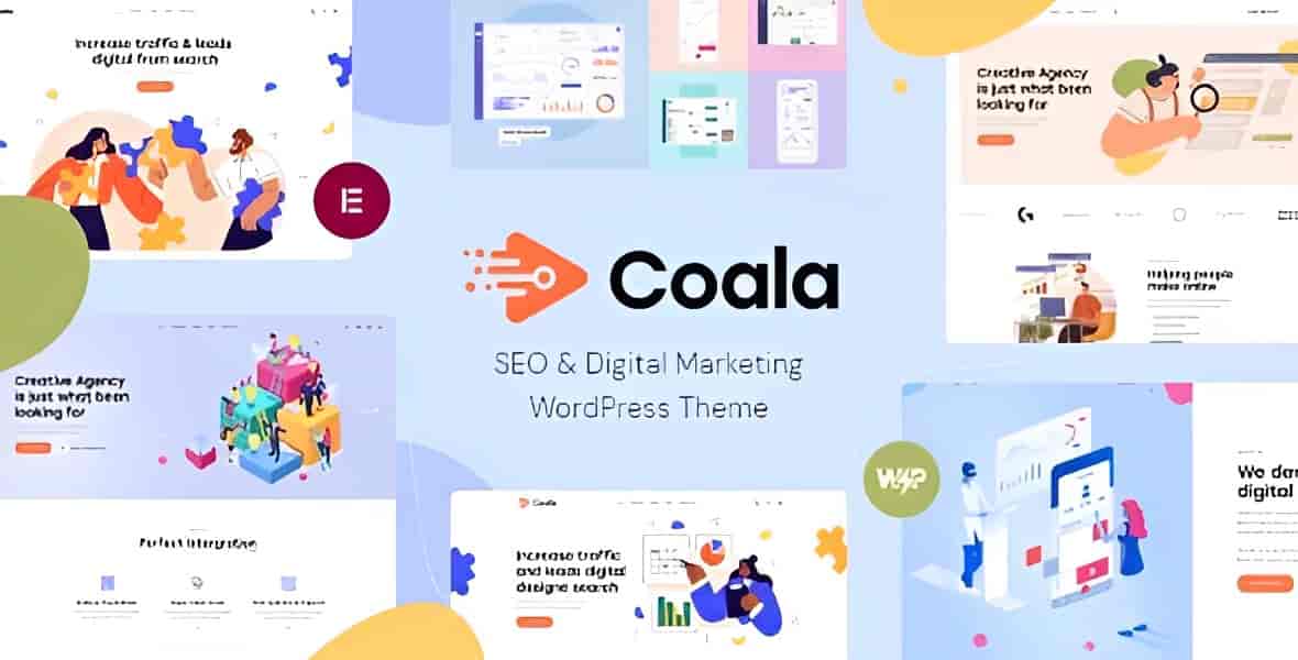 Koala SEO WordPress theme for digital marketing agencies