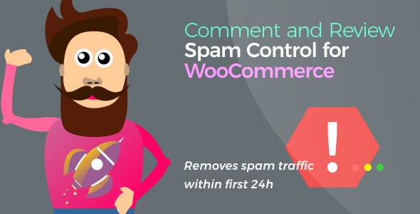 Comment and Review Spam Control plugin for WooCommerce store