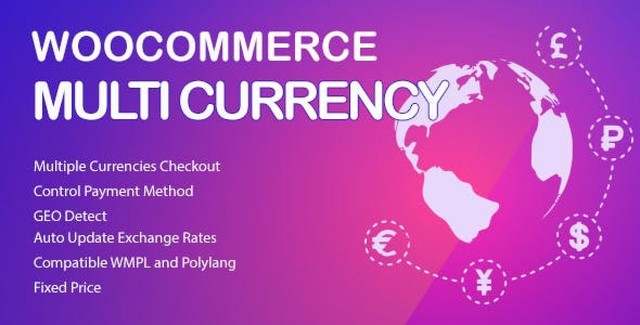 Curcy WooCommerce multi currency plugin interface showing currency switcher options