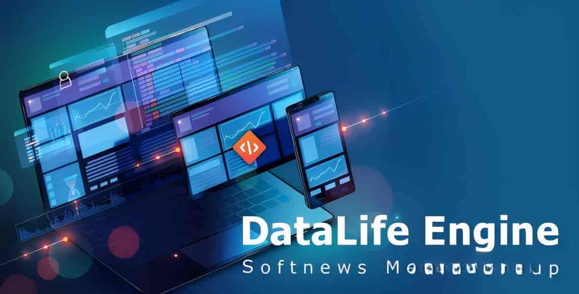 DataLife Engine CMS PHP content management system interface