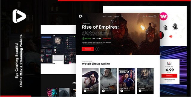 Digiflex online movie streaming WordPress theme demo preview
