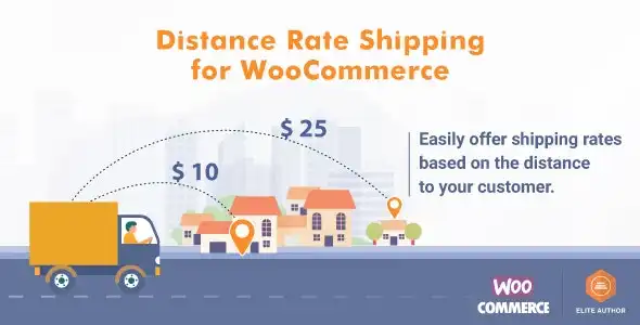 Distance Rate Shipping plugin for WooCommerce calculating dynamic shipping rates by distance and delivery time
