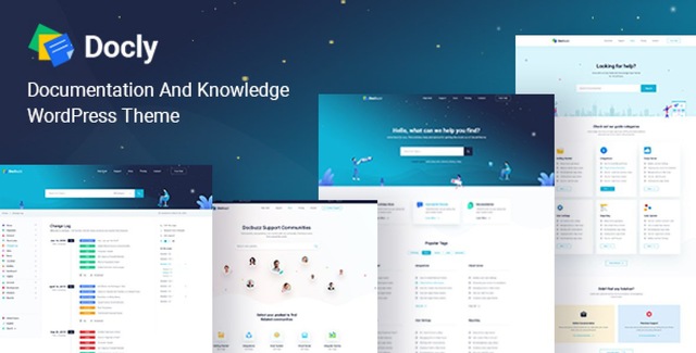 Docly WordPress documentation theme for knowledge bases and product documentation