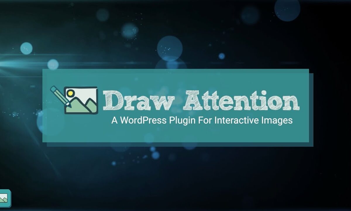Draw Attention Pro interactive image plugin showing hotspot annotations on a WordPress website