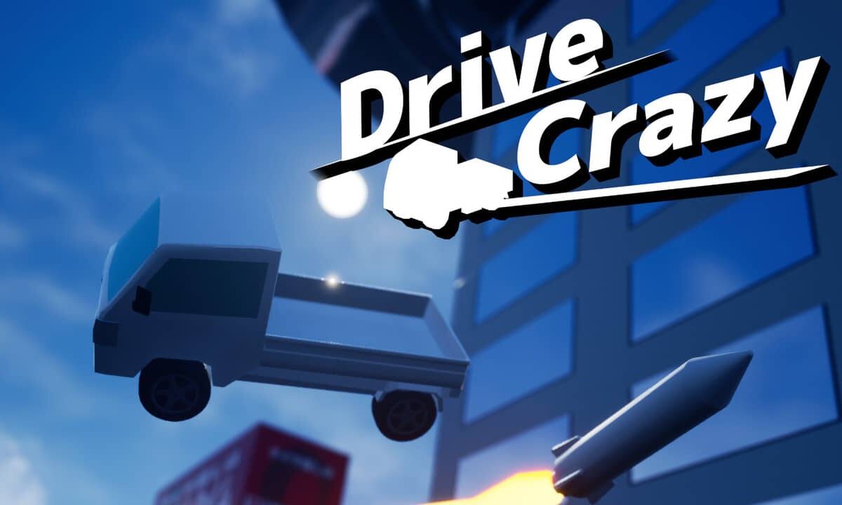DriveCrazy PC game - Kei truck racing through a collapsing Japan with alien chase action adventure gameplay