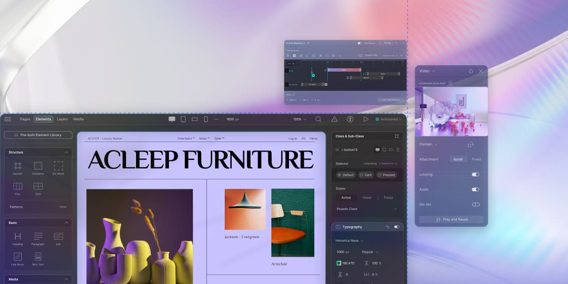Droip no-code WordPress builder plugin with drag-and-drop interface
