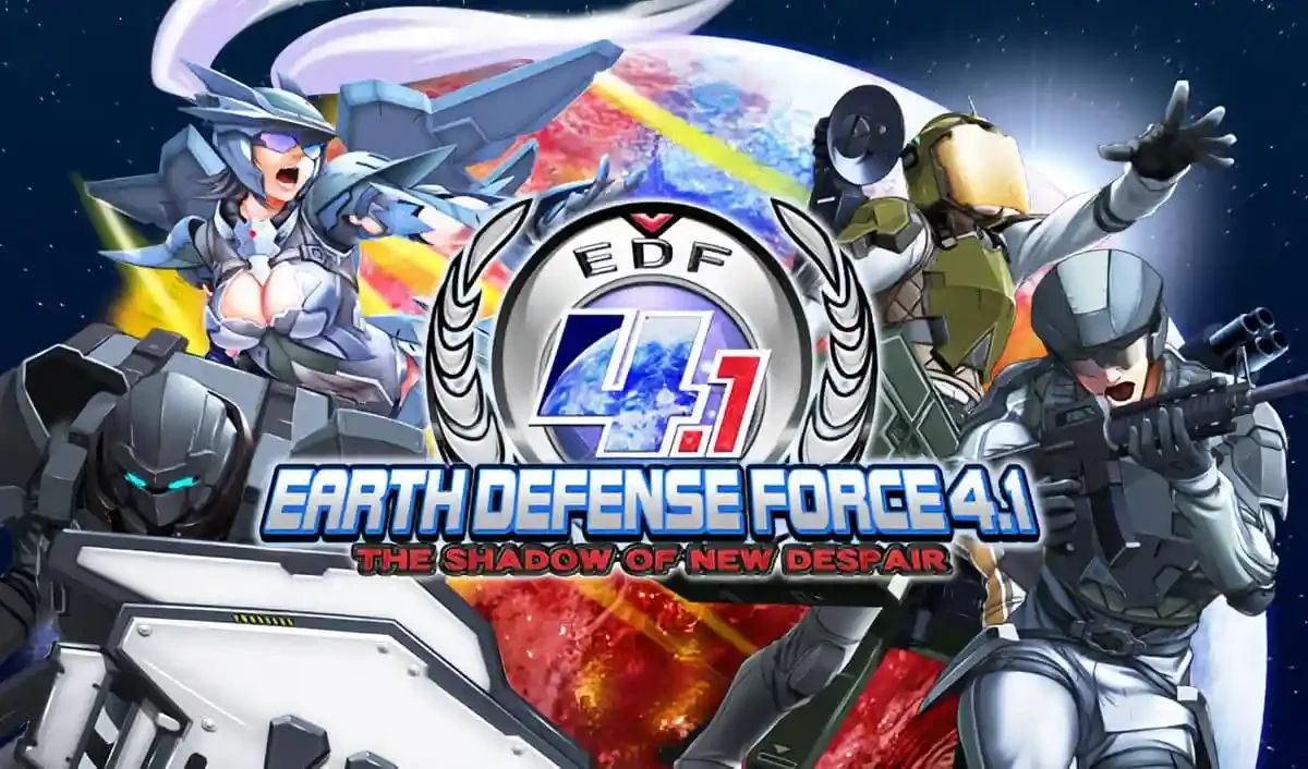 Earth Defense Force Shadow of New Despair third-person shooter PC game featuring alien invasion combat