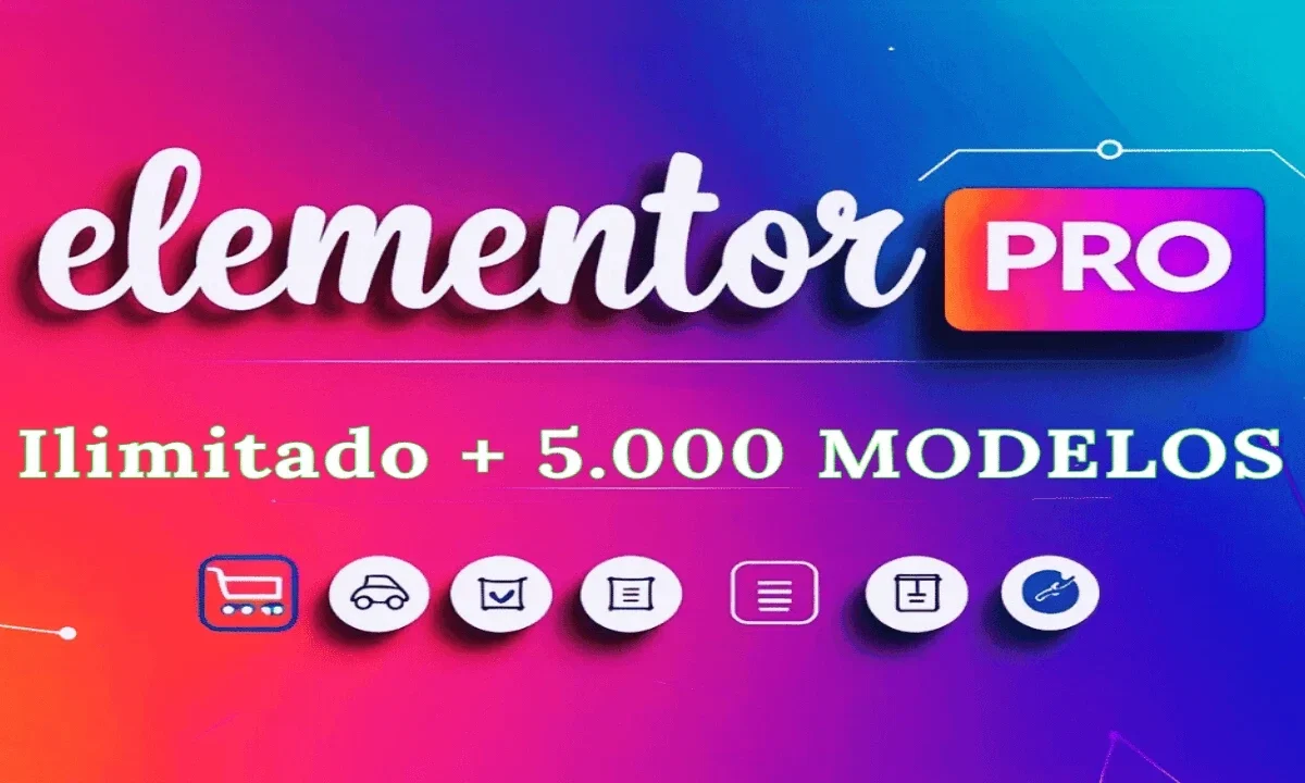 Elementor Pro WordPress plugin theme builder and template import interface