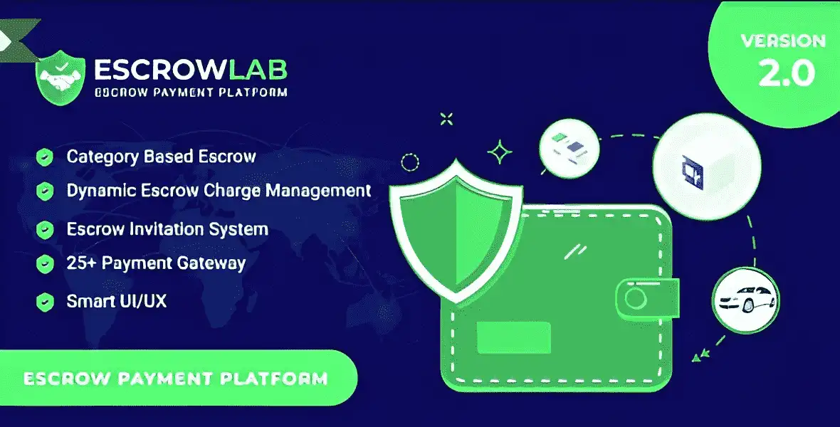 EscrowLab escrow payment platform script built on PHP Laravel
