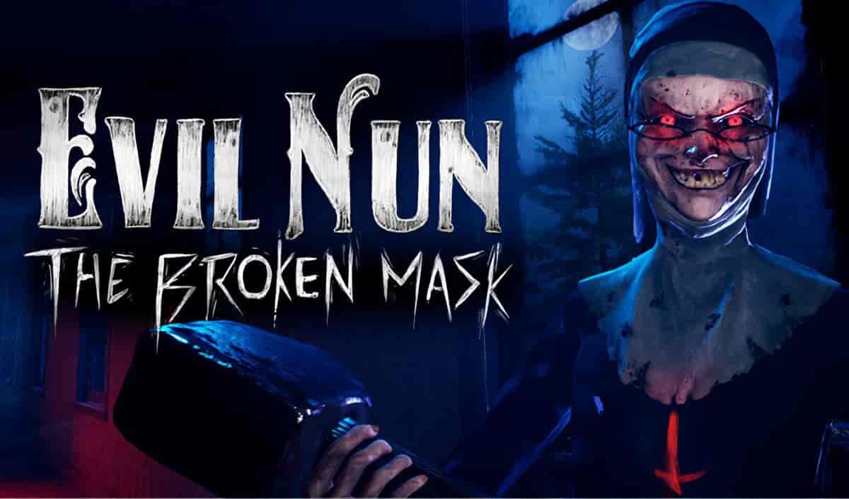 Evil Nun The Broken Mask horror survival game featuring Sister Madeline in a dark school environment