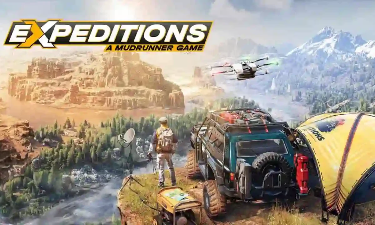 Expeditions A MudRunner Game PC off-road simulation open-world gameplay