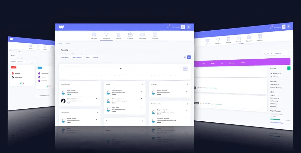 Freelance Manager PHP script project and client management dashboard interface