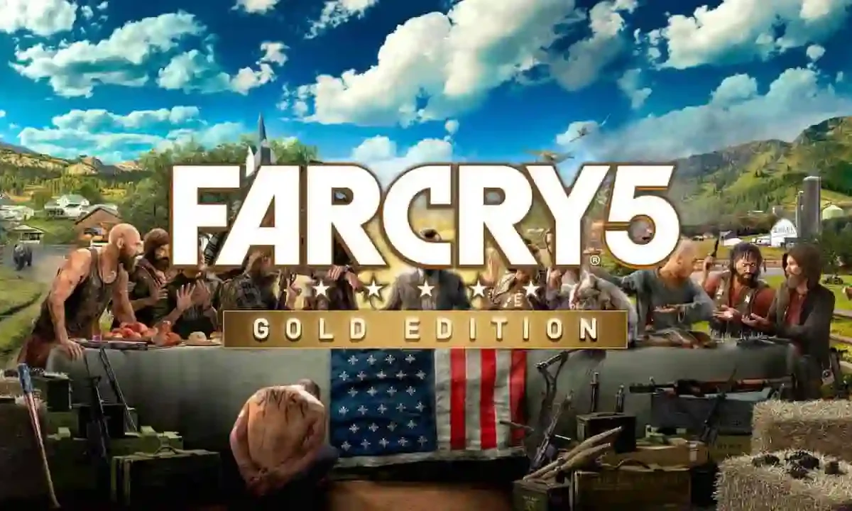 Far Cry 5 Gold Edition for Windows PC - open world action game cover
