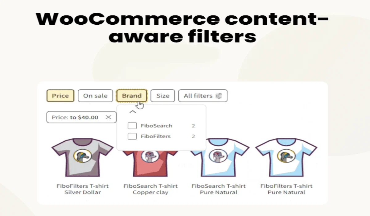 FiboFilters WooCommerce product filter plugin for streamlined store browsing and mobile filtering