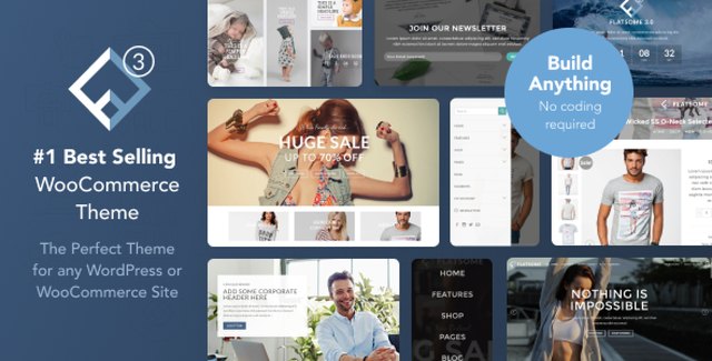 Flatsome multi-purpose responsive WordPress and WooCommerce theme demo preview