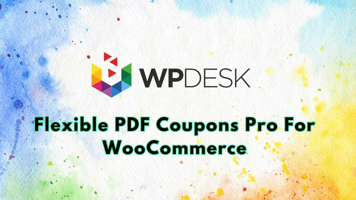 Flexible PDF Coupons Pro for WooCommerce plugin interface showing coupon customization options