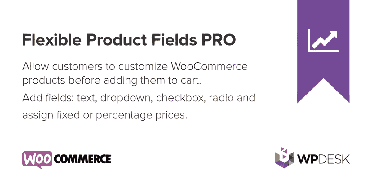WooCommerce custom fields plugin product page showing personalized product options editor