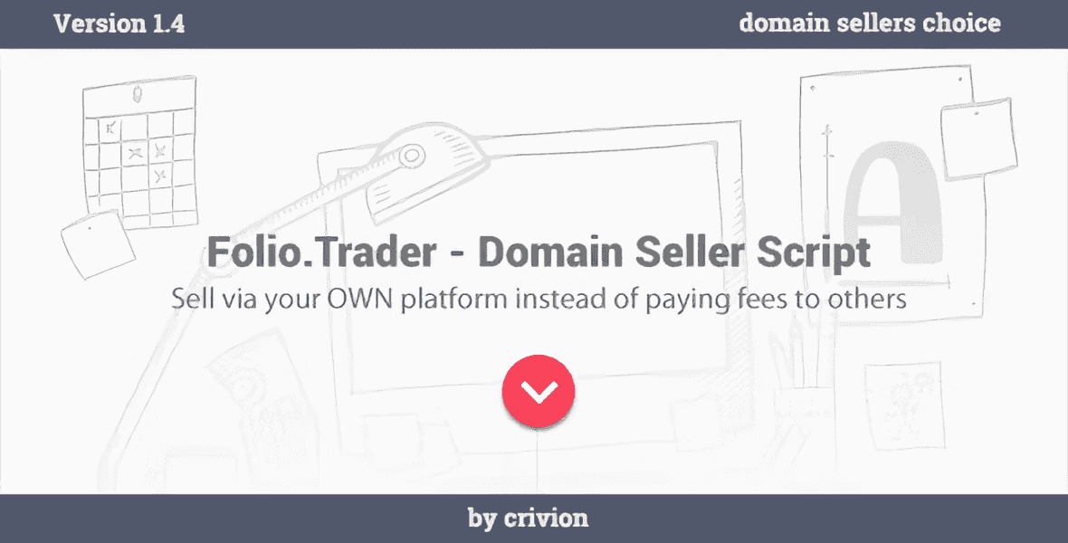FolioTrader domain portfolio seller script PHP interface