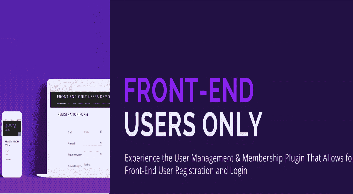 Front End Users Premium WordPress plugin for front-end user management and content restriction