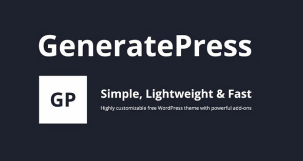GeneratePress and GP Premium WordPress plugin customization interface