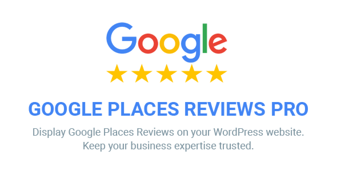 Google Places Reviews Pro WordPress plugin displaying Google reviews on a website