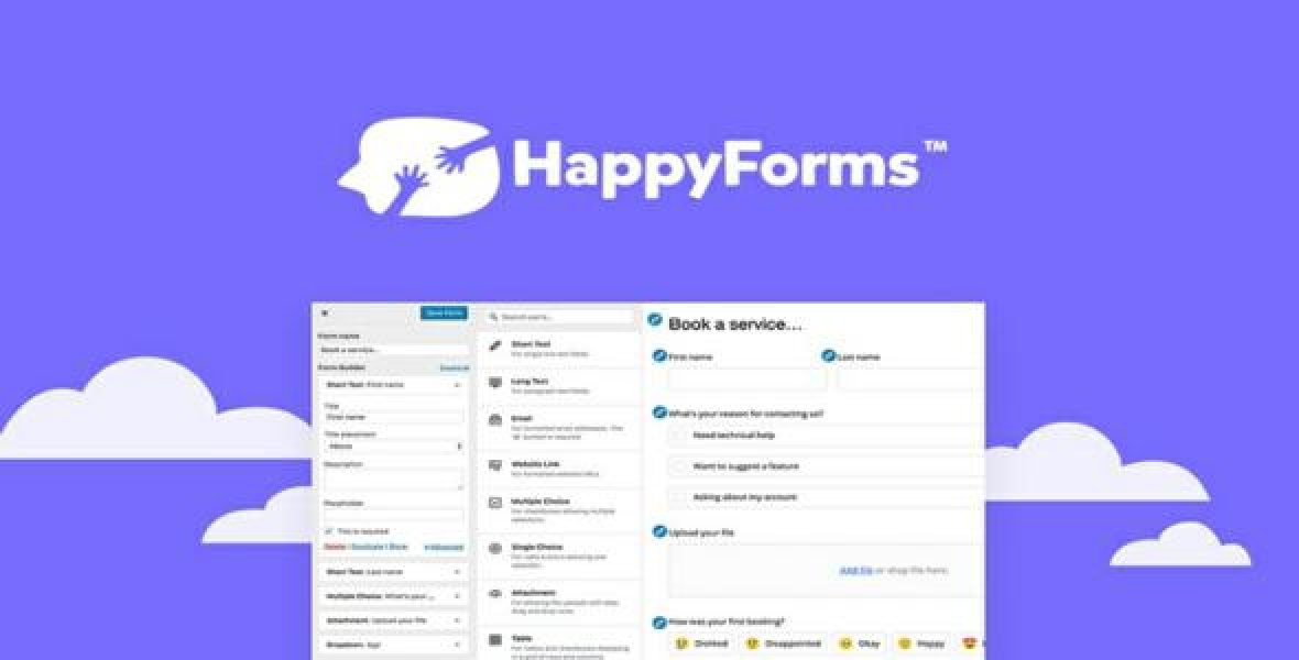 HappyForms Pro drag and drop contact form builder for WordPress