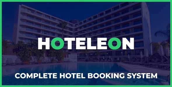 Hoteleon hotel booking system PHP script dashboard interface