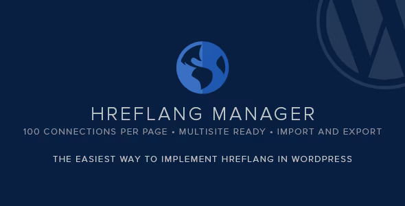 Hreflang Manager WordPress plugin interface for managing multilingual SEO hreflang attributes