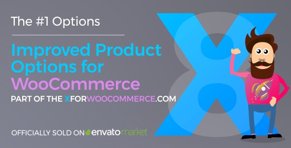 Improved Product Options WooCommerce plugin interface showing variable product attribute selectors with color and image options