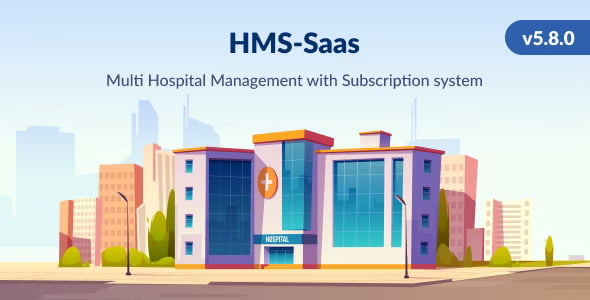 Infy HMS SaaS Laravel hospital management system dashboard interface