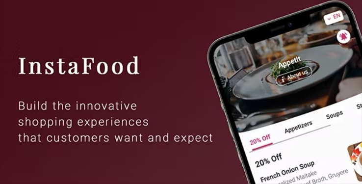 InstaFood QR menu and food delivery plugin for WordPress restaurant ordering