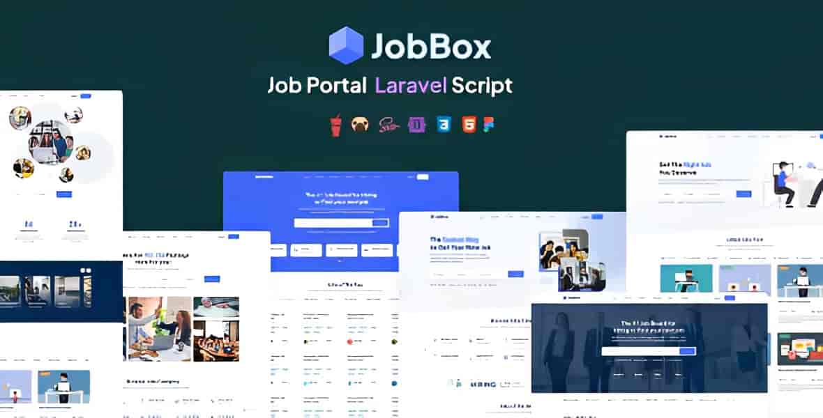 JobBox Laravel job portal script with multilingual job board