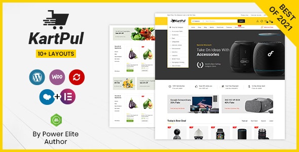 KartPul multipurpose WooCommerce WordPress theme online store preview